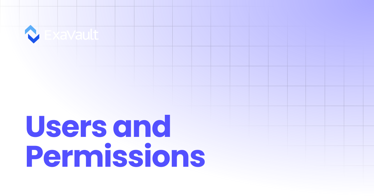 Users | ExaVault (formerly SmartFile)